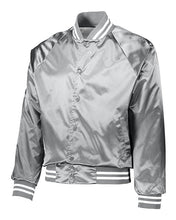Load image into Gallery viewer, Augusta Sportswear - Satin Baseball Jacket Striped Trim - 3610