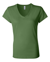 Load image into Gallery viewer, BELLA + CANVAS - Women’s Jersey V-Neck Tee - 6005