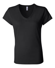 Load image into Gallery viewer, BELLA + CANVAS - Women’s Jersey V-Neck Tee - 6005
