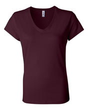Load image into Gallery viewer, BELLA + CANVAS - Women’s Jersey V-Neck Tee - 6005