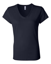 Load image into Gallery viewer, BELLA + CANVAS - Women’s Jersey V-Neck Tee - 6005