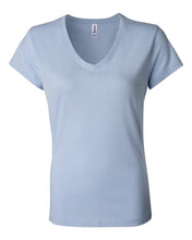 Load image into Gallery viewer, BELLA + CANVAS - Women’s Jersey V-Neck Tee - 6005
