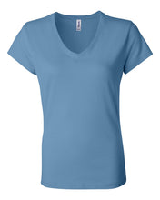 Load image into Gallery viewer, BELLA + CANVAS - Women’s Jersey V-Neck Tee - 6005
