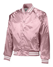 Load image into Gallery viewer, Augusta Sportswear - Satin Baseball Jacket Striped Trim - 3610
