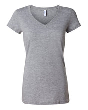 Load image into Gallery viewer, BELLA + CANVAS - Women’s Jersey V-Neck Tee - 6005
