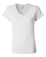 Load image into Gallery viewer, BELLA + CANVAS - Women’s Jersey V-Neck Tee - 6005
