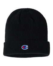 Load image into Gallery viewer, Champion - Ribbed Knit Cuffed Beanie - CS4003
