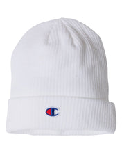 Load image into Gallery viewer, Champion - Ribbed Knit Cuffed Beanie - CS4003
