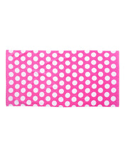 Load image into Gallery viewer, Carmel Towel Company - Polka Dot Velour Beach Towel - C3060P
